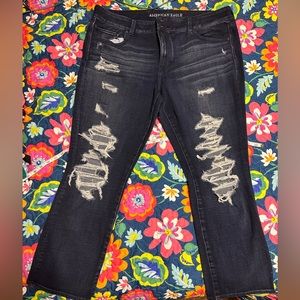 AMERICAN Eagle Artist crop jean
